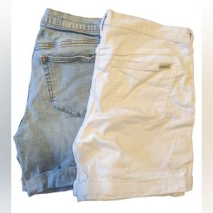 Eddi Bauer mid rise boyfriend shorts bundle